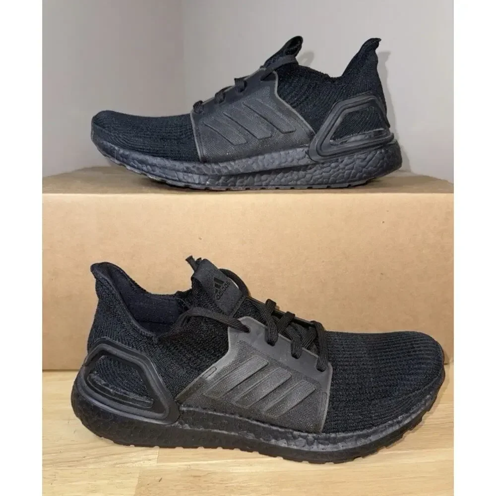 Size 8 - adidas UltraBOOST 19 Triple Black G27508 Black Boost UB1